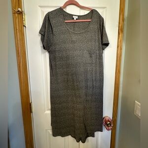 Lularoe gray Carly. Gently worn